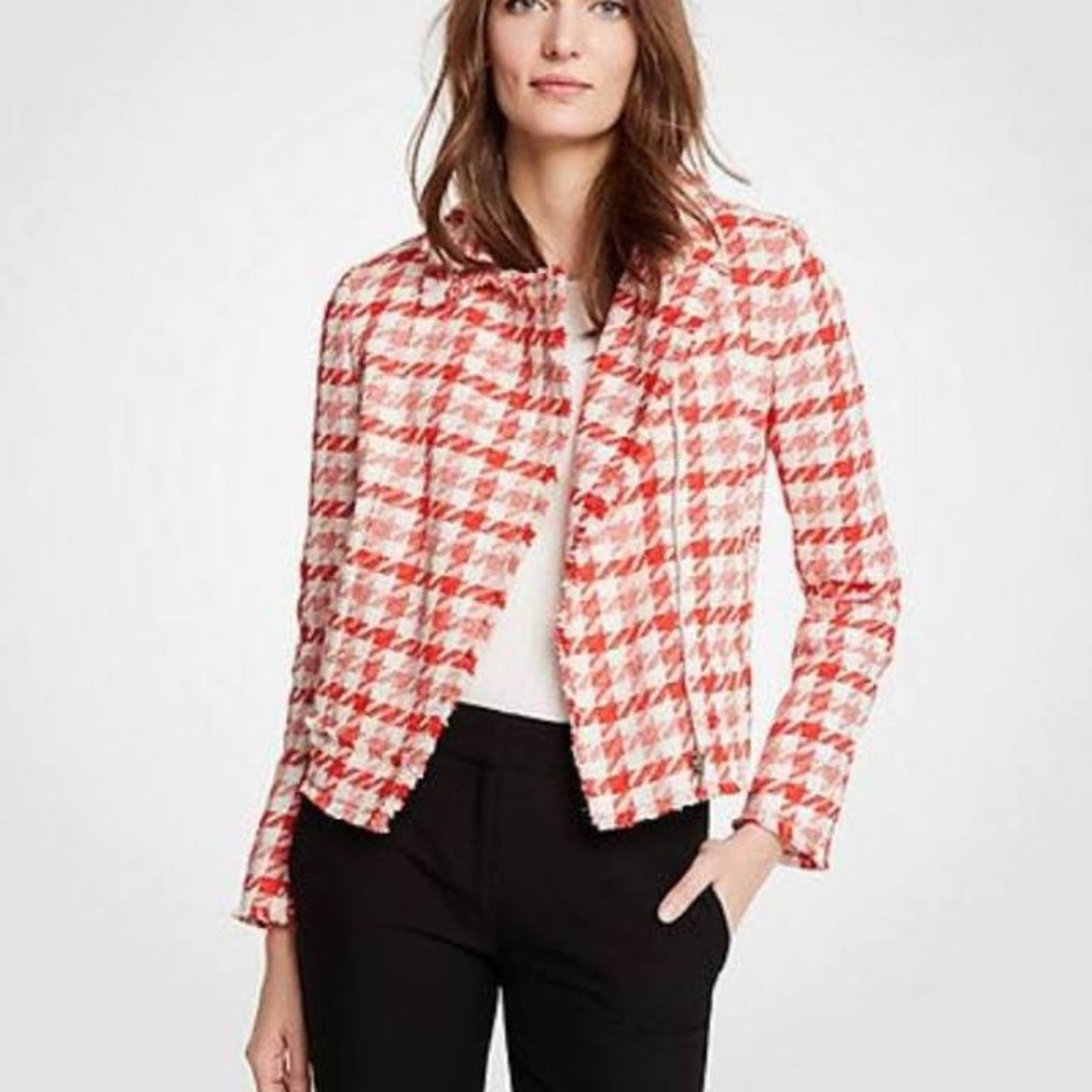 Ann Taylor tweed Jacket Size XS